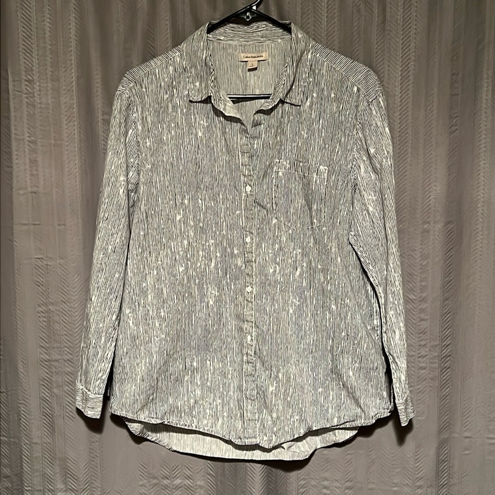 Calvin Klein Jeans Striped Button Down Shirt
